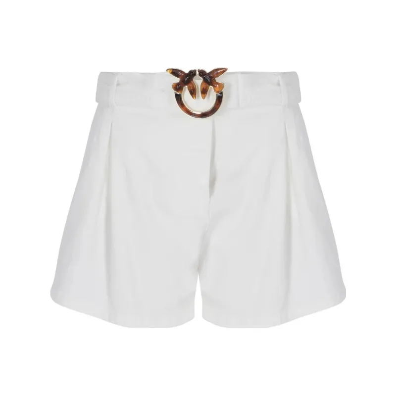 PINKO Casual Shorts Women's White-0
