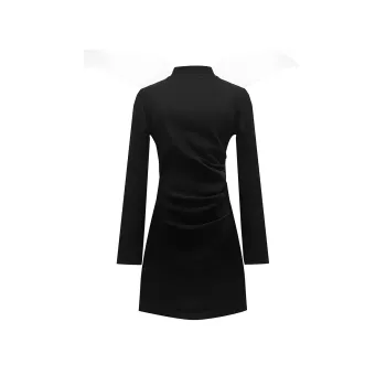 FOREVER 21 Long-Sleeved Dresses Women's Black