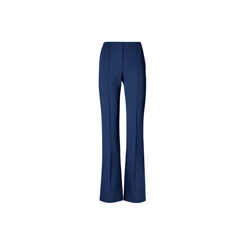 TORY BURCH Wide Leg Track Pant Knitted Sweatpants Women's Night Blue-0