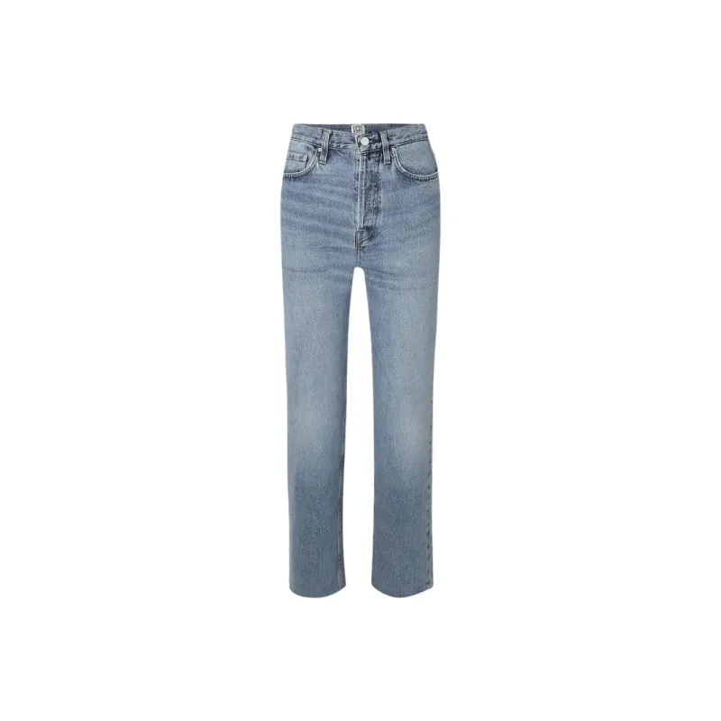 TOTEME Cropped Straight leg Jeans-0