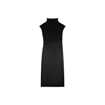 THEORY Sleeveless Dresses Women's Black