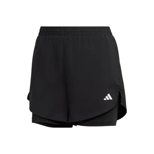 Adidas Free Shipping With AdiClub Aeroready Made For Training Minimal Two in One Shorts