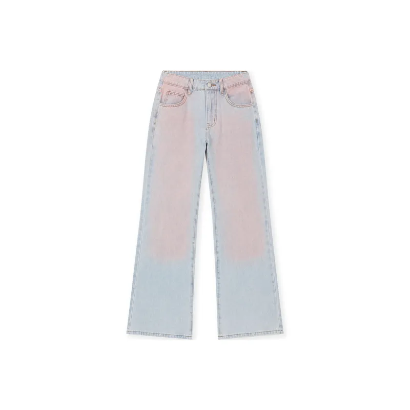 BONELESS Jeans Women's Pink Blue-0