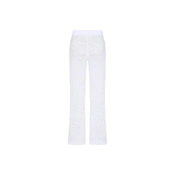 Valentino SS24 Casual Pants Women's White