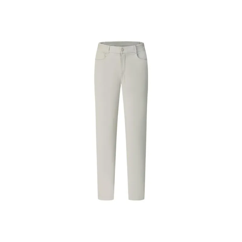 FILA Golf Series Casual Pants Women's Gray Oat-0