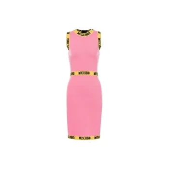MOSCHINO Sleeveless Dresses Women's Pink