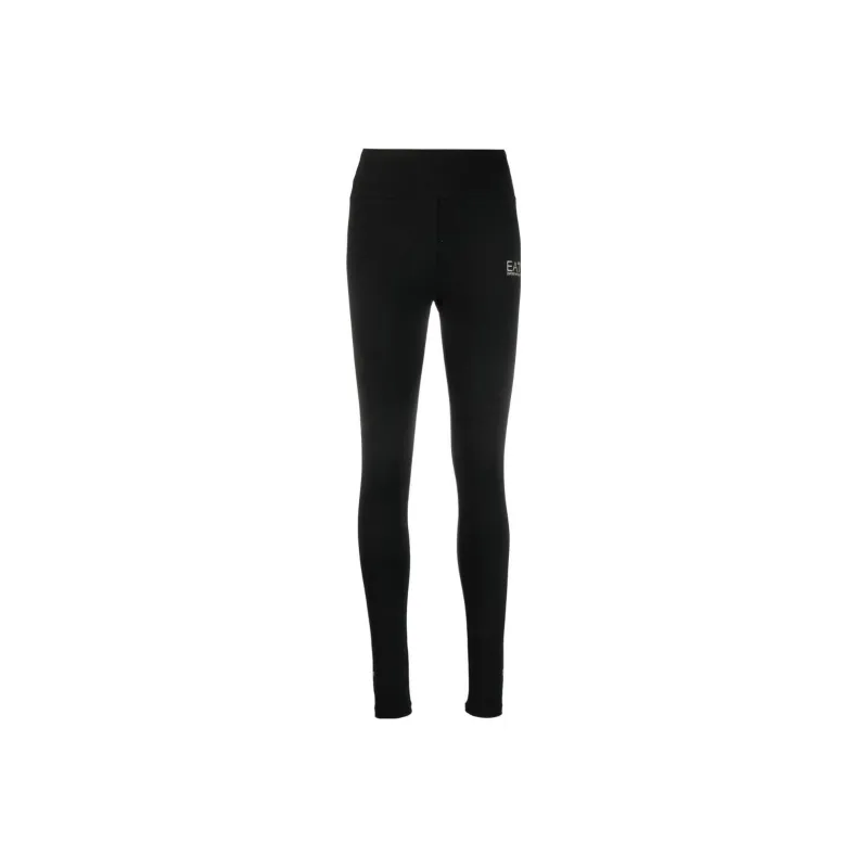 EMPORIO ARMANI Logo print Cotton Leggings-0