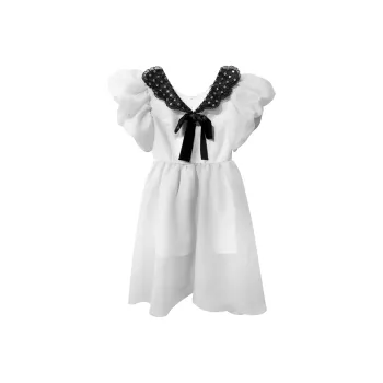 Bronze Lucia Short Sleeved Dresses Women's White