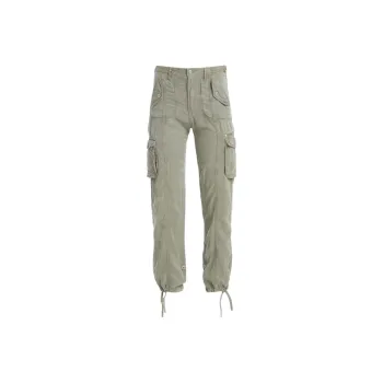GUESS Eco Nessi Linen Cargo Pants Cargo Pants Women's Sage Green