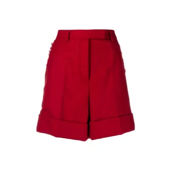 THOM BROWNE Casual Shorts Women's Red