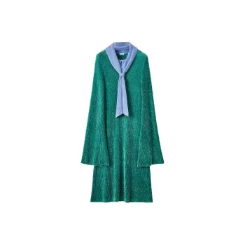 LOEWE Long Sleeved Dresses Women's Green