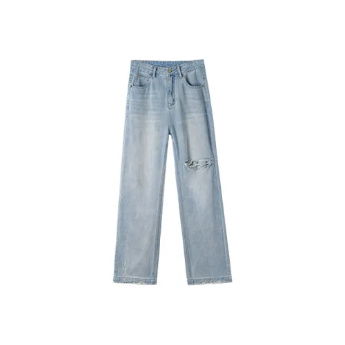 HIPPIEMISS Jeans Women's Light Blue