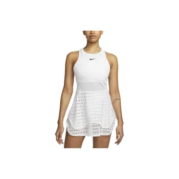 Nike Court Dri Fit Slam Women's Sleeveless Tennis Dress White