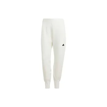 Adidas Z.N.E. Z.N.E. Tracksuit Bottoms Knitted Sports Pants Women's Ecru