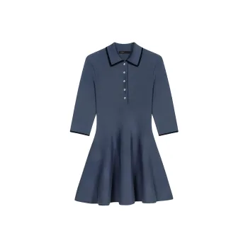 Maje Knitted Mini Dress