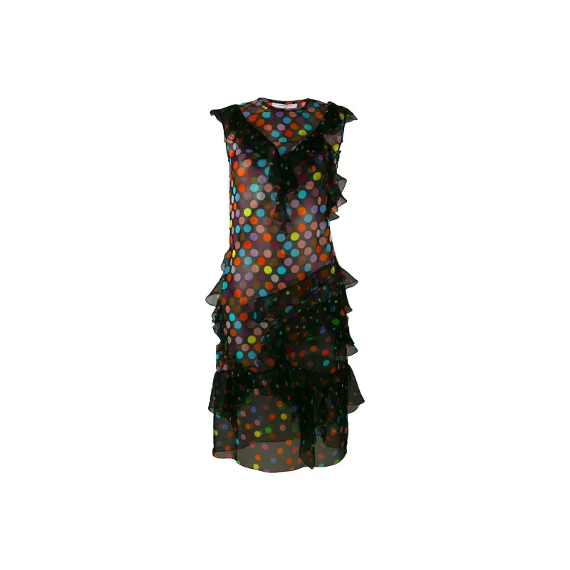 Givenchy Sleeveless Dresses Women's Black-0