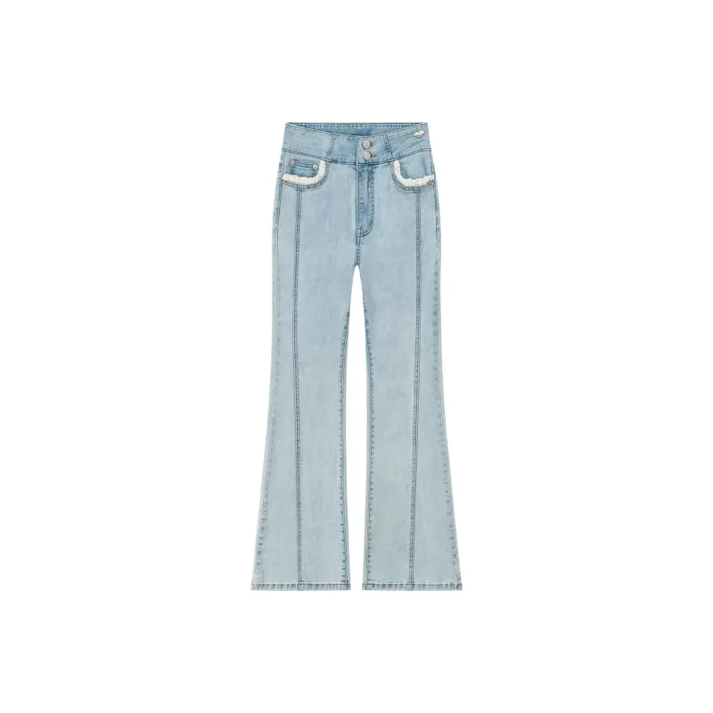 CHUU Jeans Women's Denim Blue-0