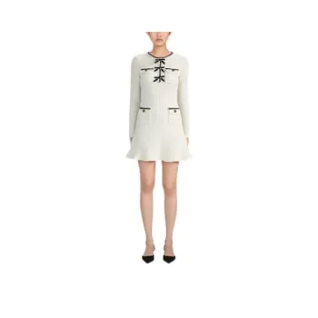Self portrait Long Sleeved Dresses Women's White