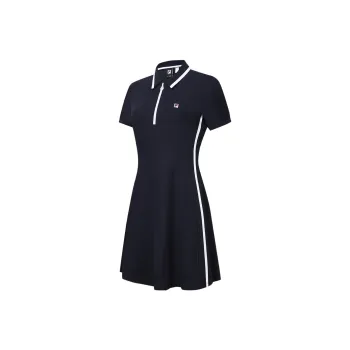 FILA Short Sleeved Dresses Women's Legend Blue