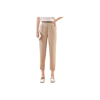 Yi Mengyuan Silk Casual Pants Women's