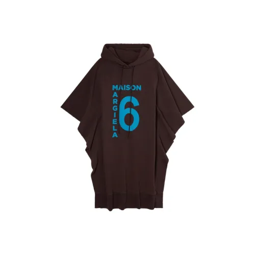 MM6 Maison Margiela Short Sleeved Dresses Women's Russet