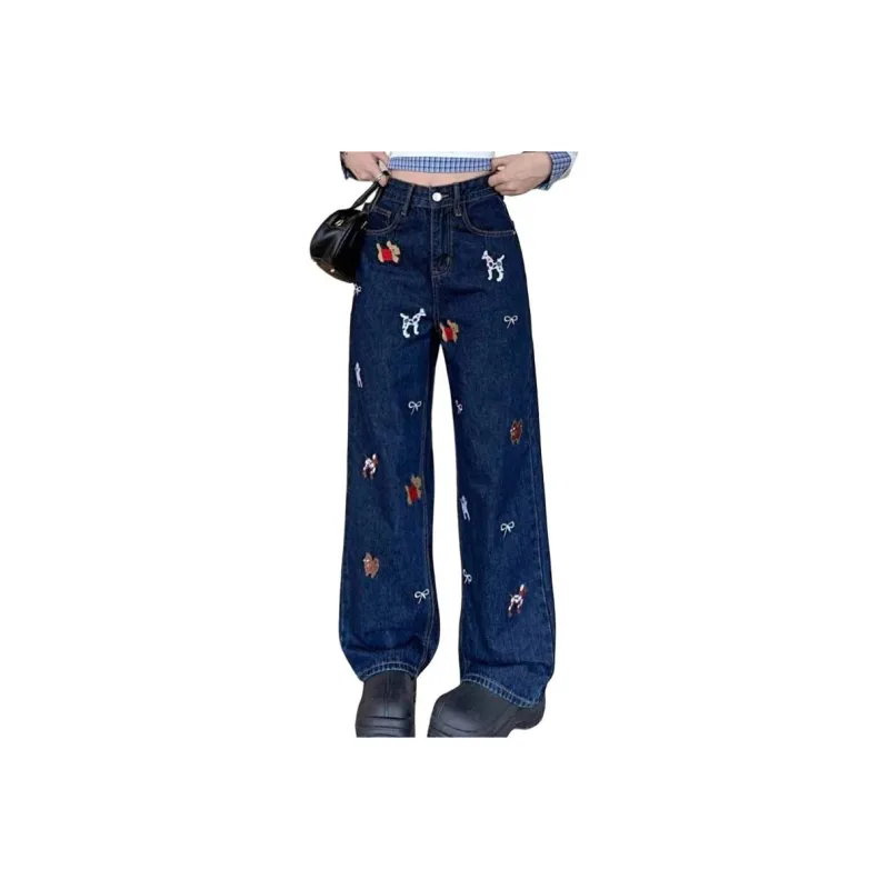 Zonibom Jeans Women's Dark Blue-0