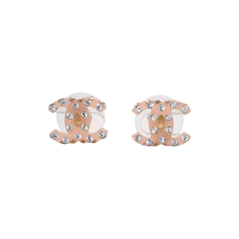 CHANEL 2004 Cc Clip on Earrings-0