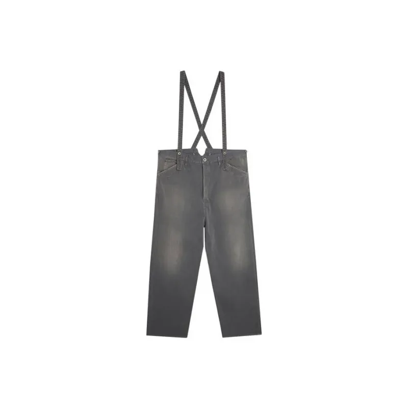 Visvim Kafka Braces Pants 'Grey'-0
