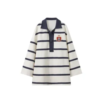 UOOYAA Long Sleeved Dresses Women's Stripes