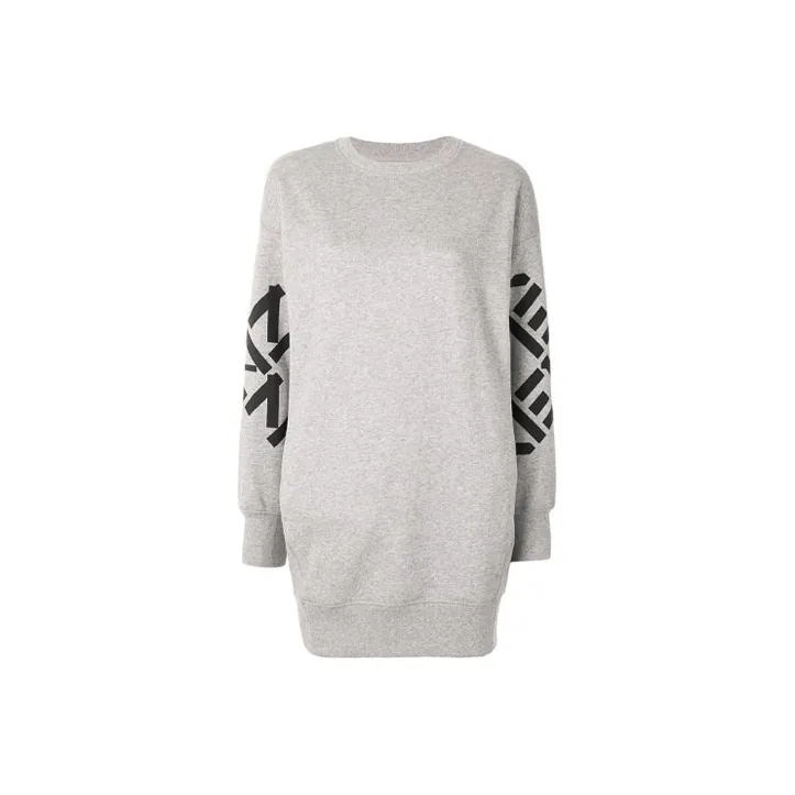 KENZO Long Sleeved Dresses Women's Gray-0