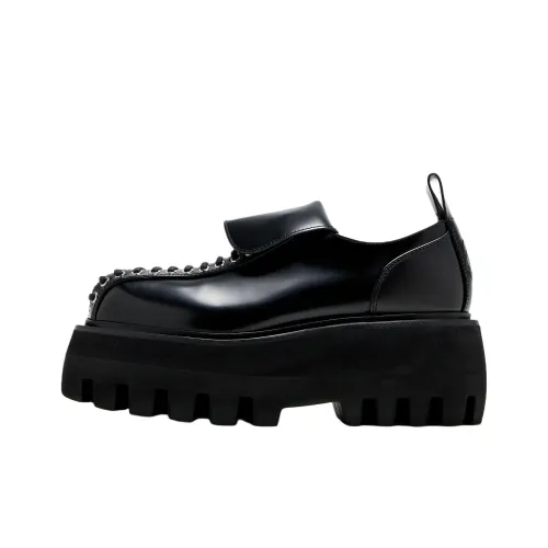 Alexander McQueen Sofa Casual Single Shoes Women's Black