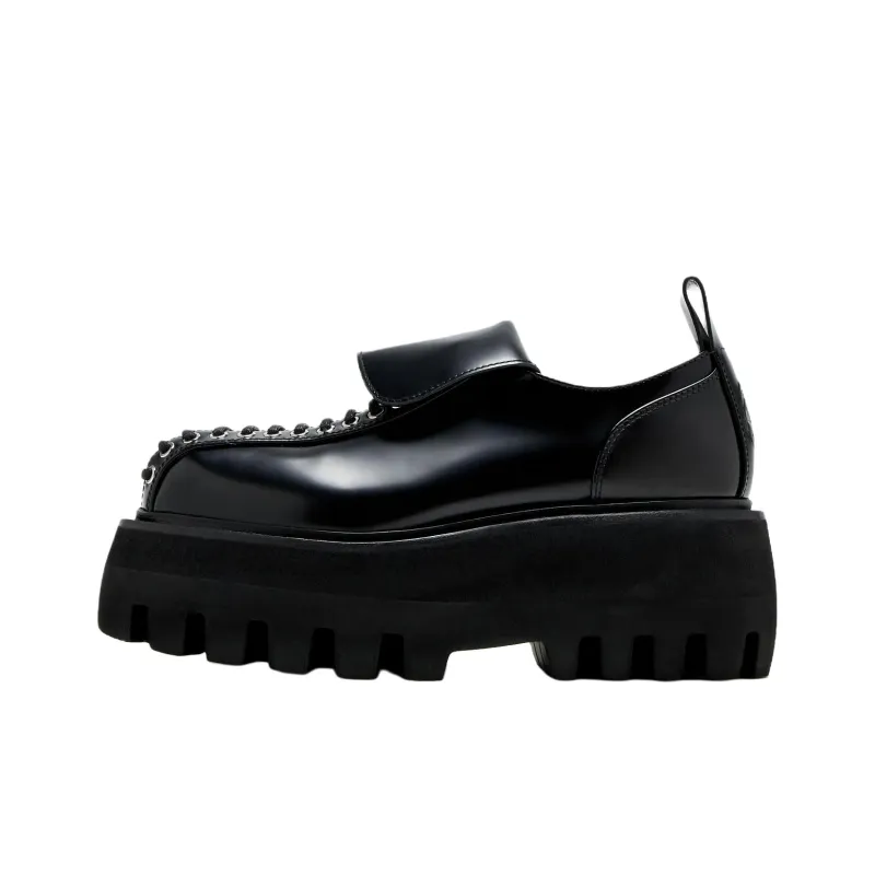 Alexander McQueen Sofa Casual Single Shoes Women's Black-0