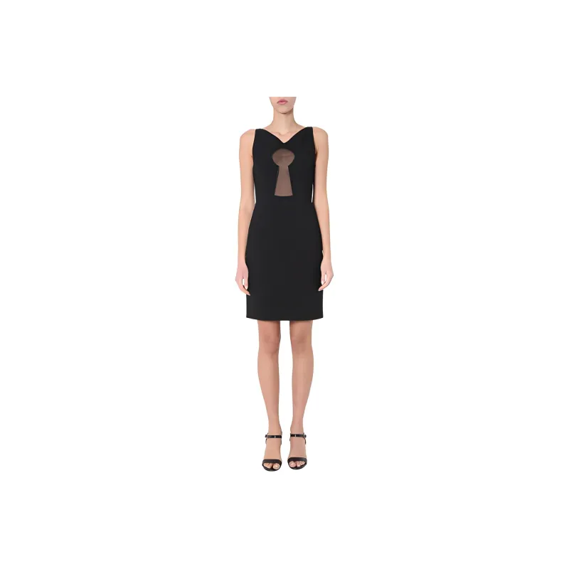 MOSCHINO V Neck Dress-0