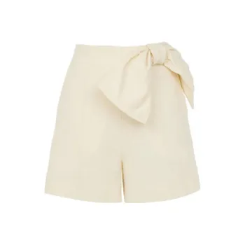 Chloé Bow Detailed High-Rise Shorts