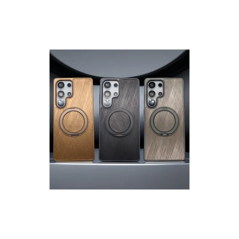 ZHUOJI PC Material Impact Resistant Phone Cases Compatibility With Samsung S25 Ultra 360-1