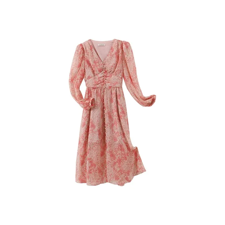 YUMOMO STAR Long Sleeved Dresses Women's-4