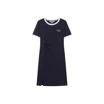 Teenie Weenie Short Sleeved Dress Women's Navy Blue