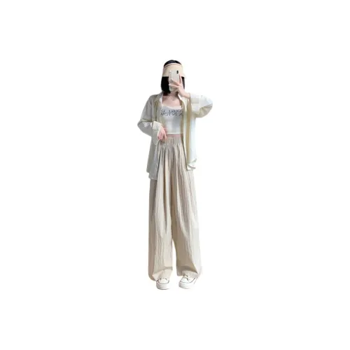 Kele Coco Casual Pants Women's Apricot