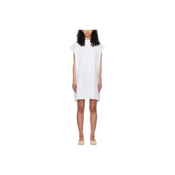 MM6 Maison Margiela Short Sleeved Dresses Women's White