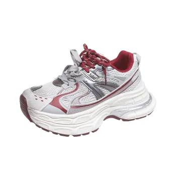 Puppytown Slip Resistant And Breathable Low Top Chunky Sneakers Women's