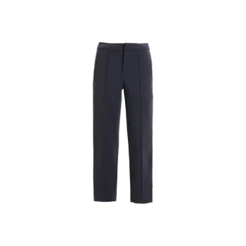 QIAOWANNI Casual Pants Women's Morandi Gray
