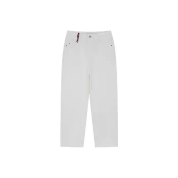 IHIMI Casual Pants Women's Cream Puff White