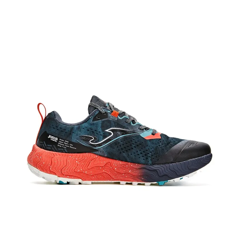 Joma Low Top Trail Running Shoes Men's Black Red-1