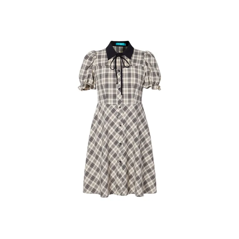 I'M ONE A Line Skirt Cropped Dress-0