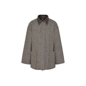 NUTH Puffer Jacket Women's Gray Brown