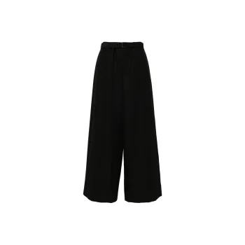 Sacai Pinstriped Wide Leg Palazzo Pants