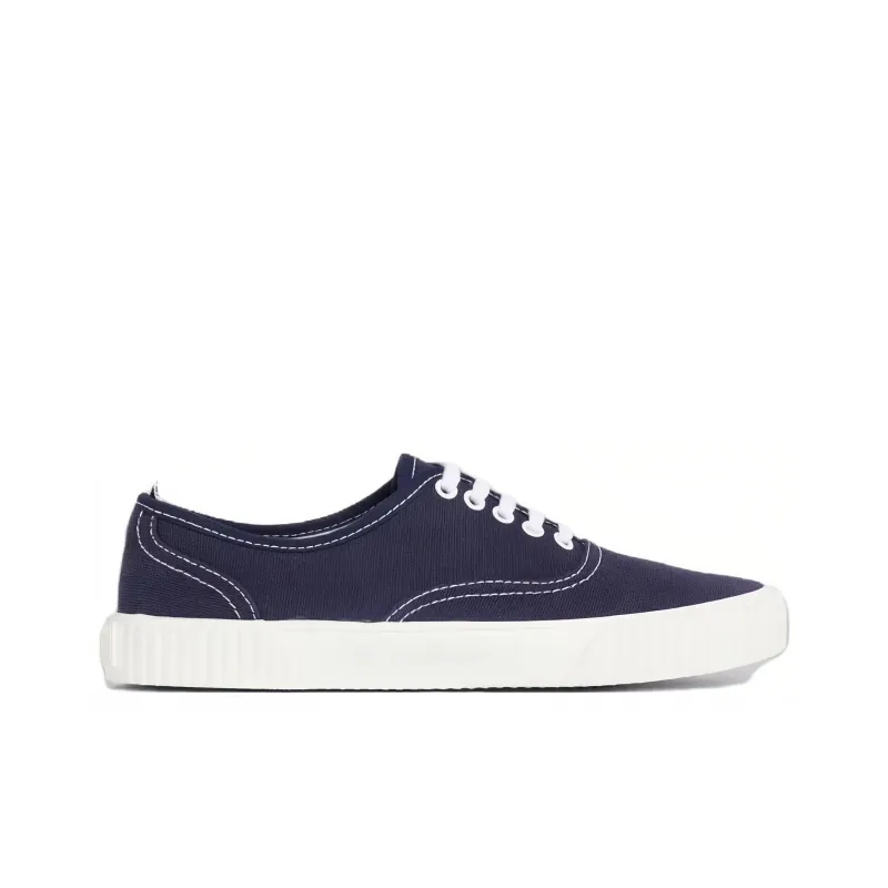 THOM BROWNE Heritage Cotton Canvas Sneakers-1