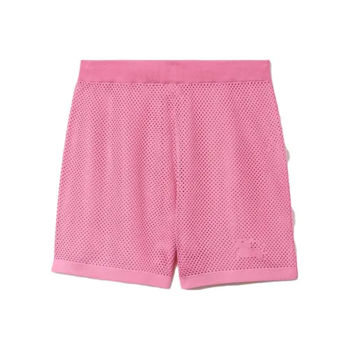 Burberry EKD Motif Mesh Shorts Pink