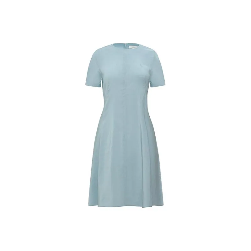 HAZZYS Short Sleeved Dresses Women's Blue-0