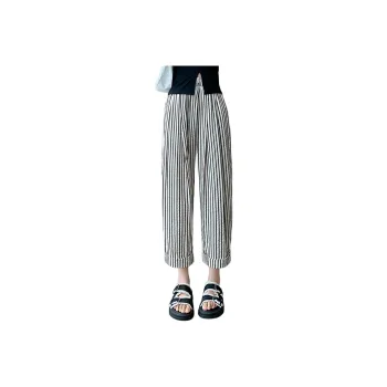 Wbwq Casual Pants Women's Stripes